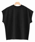 【ピエロ/Pierrot】の【アウトレットSALE!】USAコットンモックネックフレンチカットソー ブラック|ID: prp329100004562627 ipo3291000000032589053