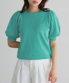 【ピエロ/Pierrot】のパフスリーブニット 人気、トレンドファッション・服の通販 founy(ファニー) ファッション Fashion レディースファッション Ladies' Fashion Online トップス・カットソー Tops/Tshirt ニット Knit Tops シンプル Simple スリーブ Sleeve フェミニン Feminine プチプライス・低価格 Affordable 夏 Summer thumbnail ブルーグリーン|ID: prp329100004562634 ipo3291000000032589116