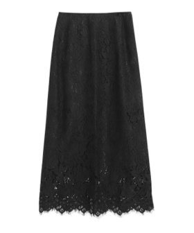 【ピエロ/Pierrot】 【アウトレットSALE!】Iラインアンクルレーススカート人気、トレンドファッション・服の通販 founy(ファニー) ファッション Fashion レディースファッション WOMEN スカート Skirt アウトレット Outlet スリット Slit フェミニン Feminine プチプライス・低価格 Affordable レース Race |ID:prp329100004562636