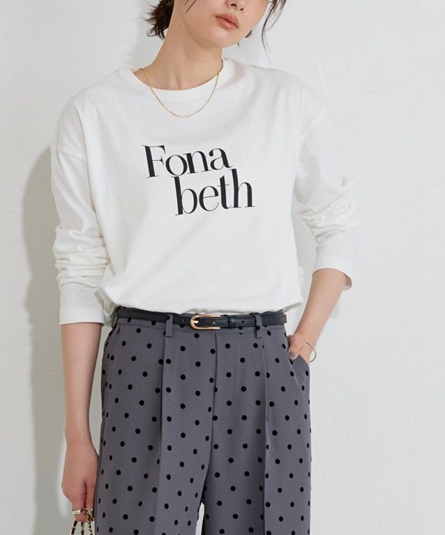【ピエロ/Pierrot】の【会員優待】ロゴロングスリーブTシャツ 人気、トレンドファッション・服の通販 founy(ファニー) 　ファッション　Fashion　レディースファッション　Fashion for Women　トップス・カットソー　Cut & Sew Tops　シャツ・ブラウス・オフィスカジュアル　Elegant Blouses & Button-Ups　ロングTシャツ・Tシャツ　Longline T-Shirts & Tees　送料無料　Free Shipping　スリーブ　Sleeve, Long Sleeve / Short Sleeve　プチプライス・低価格　Affordable / Budget Price　リラックス　Relax, Relaxed Fit　ロング　Long, Long-Length　吸水　Absorbent, Quick-Dry　 other-1|ID: prp329100004562660 ipo3291000000033772297