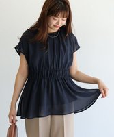 【ピエロ/Pierrot】の【機能インナー付き】ウエストシャーリングシフォンブラウス 人気、トレンドファッション・服の通販 founy(ファニー) ファッション Fashion レディースファッション WOMEN トップス・カットソー Tops/Tshirt シャツ/ブラウス Shirts/Blouses 送料無料 Free Shipping 2025年 2025 2025春夏・S/S Ss,Spring/Summer,2025 インナー Inner カットソー Cut And Sew シフォン Chiffon シャーリング Shirring ドッキング Docking プチプライス・低価格 Affordable ミックス Mix 吸水 Water Absorption 夏 Summer 抗菌 Antibacterial |ID:prp329100004564021