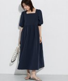 【ピエロ/Pierrot】の【一部予約】リップルパフスリーブワンピース 人気、トレンドファッション・服の通販 founy(ファニー) ファッション Fashion レディースファッション WOMEN ワンピース Dress 送料無料 Free Shipping 2025年 2025 2025春夏・S/S Ss,Spring/Summer,2025 シンプル Simple スクエア Square スリーブ Sleeve デコルテ Decolletage プチプライス・低価格 Affordable 夏 Summer thumbnail リップルパフスリーブワンピース|ID: prp329100004564026 ipo3291000000032275513