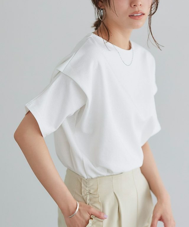 【ピエロ/Pierrot】のポンチタックドルマンプルオーバー インテリア・キッズ・メンズ・レディースファッション・服の通販 founy(ファニー) 　ファッション　Fashion　レディースファッション　Fashion for Women　トップス・カットソー　Cut & Sew Tops　カジュアルプルオーバー・ニットトップス　Pullovers & Knit Tops / Casual Pullovers　プチプライス・低価格　Affordable / Budget Price　ポンチタックドルマンプルオーバー|ID: prp329100004564032 ipo3291000000035516592