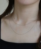 【ピエロ/Pierrot】のダブルシンプルチェーンネックレス[Pierrot] 人気、トレンドファッション・服の通販 founy(ファニー) ファッション Fashion レディースファッション WOMEN ジュエリー Jewelry ネックレス Necklaces 2025年 2025 2025春夏・S/S Ss,Spring/Summer,2025 アクセサリー Accessories シルバー Silver シンプル Simple チェーン Chain ネックレス Necklace プチプライス・低価格 Affordable ミドル Middle エレガント 上品 Elegant thumbnail シルバー|ID: prp329100004568941 ipo3291000000032324181