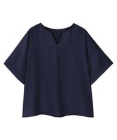 【ピエロ/Pierrot】のキーネックオーバーブラウス 人気、トレンドファッション・服の通販 founy(ファニー) ファッション Fashion レディースファッション WOMEN トップス・カットソー Tops/Tshirt シャツ/ブラウス Shirts/Blouses とろみ Thickness シンプル Simple プチプライス・低価格 Affordable エレガント 上品 Elegant |ID:prp329100004568955
