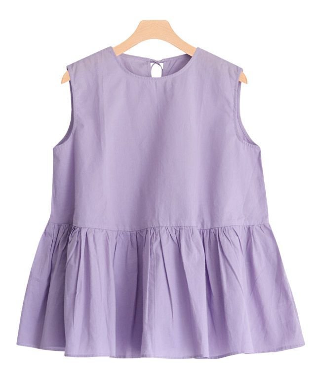 【ピエロ/Pierrot】のギャザー切替ノースリーブブラウス インテリア・キッズ・メンズ・レディースファッション・服の通販 founy(ファニー) 　ファッション　Fashion　レディースファッション　WOMEN　トップス・カットソー　Tops/Tshirt　キャミソール / ノースリーブ　No Sleeves　シャツ/ブラウス　Shirts/Blouses　ギャザー　Gather　ノースリーブ　No Sleeve　フェミニン　Feminine　フレア　Flare　プチプライス・低価格　Affordable　リボン　Ribbon　切替　Switching　ラベンダー|ID: prp329100004568964 ipo3291000000032324315