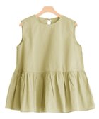 【ピエロ/Pierrot】のギャザー切替ノースリーブブラウス 人気、トレンドファッション・服の通販 founy(ファニー) ファッション Fashion レディースファッション WOMEN トップス・カットソー Tops/Tshirt キャミソール / ノースリーブ No Sleeves シャツ/ブラウス Shirts/Blouses ギャザー Gather ノースリーブ No Sleeve フェミニン Feminine フレア Flare プチプライス・低価格 Affordable リボン Ribbon 切替 Switching thumbnail ペールイエロー|ID: prp329100004568964 ipo3291000000032324316
