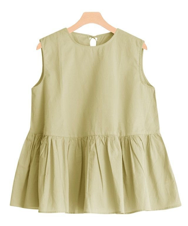 【ピエロ/Pierrot】のギャザー切替ノースリーブブラウス インテリア・キッズ・メンズ・レディースファッション・服の通販 founy(ファニー) 　ファッション　Fashion　レディースファッション　WOMEN　トップス・カットソー　Tops/Tshirt　キャミソール / ノースリーブ　No Sleeves　シャツ/ブラウス　Shirts/Blouses　ギャザー　Gather　ノースリーブ　No Sleeve　フェミニン　Feminine　フレア　Flare　プチプライス・低価格　Affordable　リボン　Ribbon　切替　Switching　ペールイエロー|ID: prp329100004568964 ipo3291000000032324316