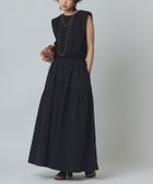 【ピエロ/Pierrot】のRASW タフタギャザードッキングワンピース 人気、トレンドファッション・服の通販 founy(ファニー) ファッション Fashion レディースファッション Fashion for Women ワンピース Dresses 送料無料 Free Shipping カットソー Cut and Sewn Top タフタ Taffeta, Structured Fabric ノースリーブ Sleeveless, No-Sleeve バランス Balance, Style Balance プチプライス・低価格 Affordable / Budget Price ポケット Pocket, Pocket Detail リラックス Relax, Relaxed Fit エレガント 上品 Elegant thumbnail 166cm / ブラック×ブラック / M|ID: prp329100004572067 ipo3291000000035646375