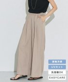 【ピエロ/Pierrot】の接触冷感リネンライクタックワイドパンツ 人気、トレンドファッション・服の通販 founy(ファニー) ファッション Fashion レディースファッション WOMEN パンツ Pants 送料無料 Free Shipping 2025年 2025 2025春夏・S/S Ss,Spring/Summer,2025 ギャザー Gather プチプライス・低価格 Affordable リラックス Relax ワイド Wide 夏 Summer thumbnail 接触冷感リネンライクタックワイドパンツ|ID: prp329100004576860 ipo3291000000032415240