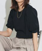 【ピエロ/Pierrot】の【接触冷感】パフスリーブニット 人気、トレンドファッション・服の通販 founy(ファニー) ファッション Fashion レディースファッション WOMEN トップス・カットソー Tops/Tshirt ニット Knit Tops 2025年 2025 2025春夏・S/S Ss,Spring/Summer,2025 ウォッシャブル Washable シンプル Simple スリーブ Sleeve フェミニン Feminine プチプライス・低価格 Affordable thumbnail 167cm / ブラック / M|ID: prp329100004580614 ipo3291000000032454923