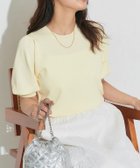 【ピエロ/Pierrot】の【接触冷感】パフスリーブニット 人気、トレンドファッション・服の通販 founy(ファニー) ファッション Fashion レディースファッション WOMEN トップス・カットソー Tops/Tshirt ニット Knit Tops 2025年 2025 2025春夏・S/S Ss,Spring/Summer,2025 ウォッシャブル Washable シンプル Simple スリーブ Sleeve フェミニン Feminine プチプライス・低価格 Affordable thumbnail 158cm / ライトイエロー / M|ID: prp329100004580614 ipo3291000000032454927