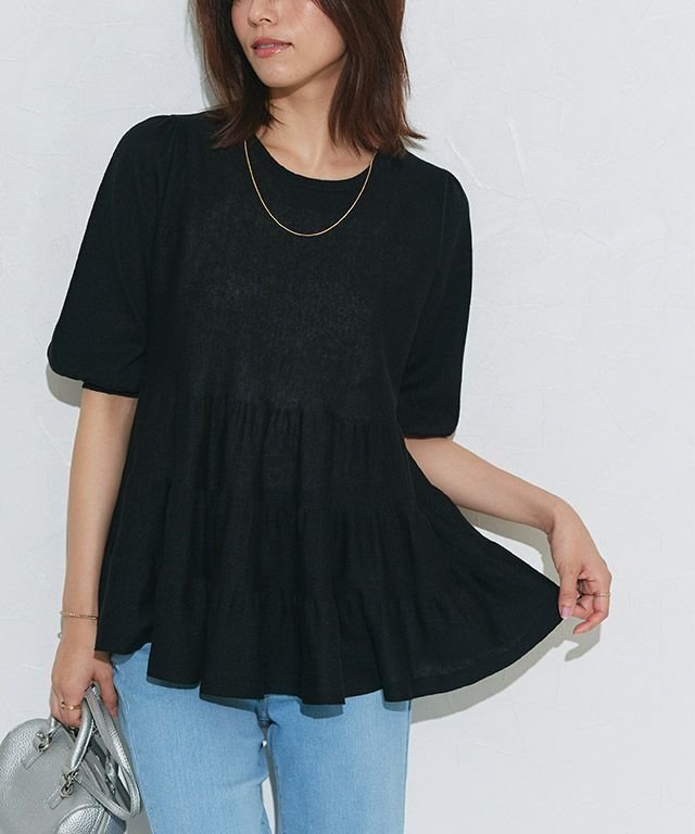 【ピエロ/Pierrot】のシアーティアードニット インテリア・キッズ・メンズ・レディースファッション・服の通販 founy(ファニー) https://founy.com/ ファッション Fashion レディースファッション Fashion for Women トップス・カットソー Cut & Sew Tops ニット Knit Tops & Sweaters シアー Sheer, See-Through スリーブ Sleeve, Long Sleeve / Short Sleeve プチプライス・低価格 Affordable / Budget Price |ID: prp329100004580618 ipo3291000000032454938