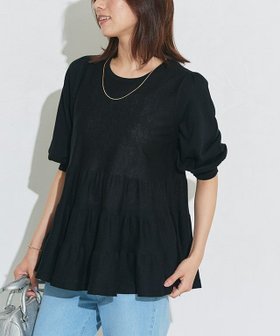 【ピエロ/Pierrot】のシアーティアードニット 人気、トレンドファッション・服の通販 founy(ファニー) ファッション Fashion レディースファッション Fashion for Women トップス・カットソー Cut & Sew Tops ニット Knit Tops & Sweaters 2025年 2025 2025春夏・S/S Spring/Summer 2025 SS25 シアー Sheer, See-Through スリーブ Sleeve, Long Sleeve / Short Sleeve プチプライス・低価格 Affordable / Budget Price |ID:prp329100004580618