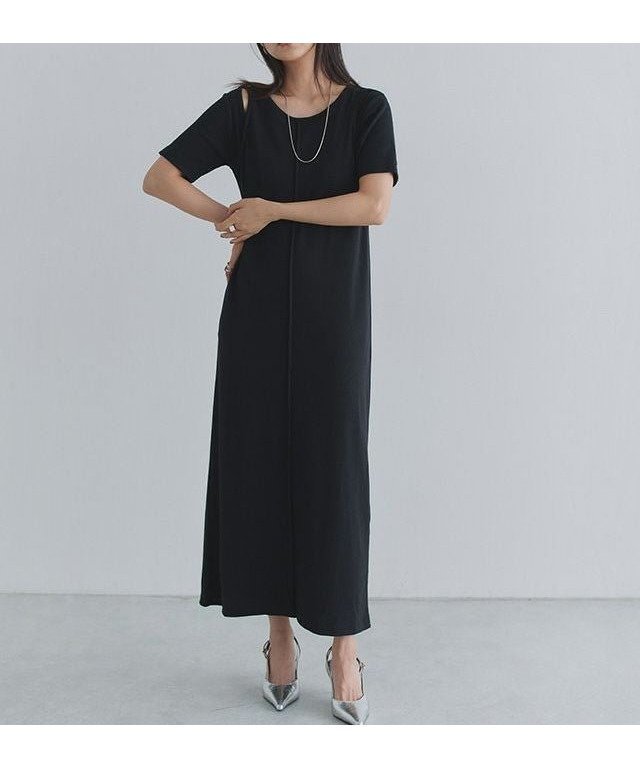 【ピエロ/Pierrot】のECLAM リブカットソーレイヤード風ワンピース 人気、トレンドファッション・服の通販 founy(ファニー) ファッション Fashion レディースファッション Fashion for Women ワンピース Dresses スリット Slit, Slit Detail ブルゾン Blouson, Bomber Jacket プチプライス・低価格 Affordable / Budget Price ロング Long, Long-Length other-1|ID: prp329100004587757 ipo3291000000036127268