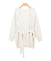 【ピエロ/Pierrot】の綿混ベルト付きショートカーディガン 人気、トレンドファッション・服の通販 founy(ファニー) ファッション Fashion レディースファッション Ladies' Fashion Online トップス・カットソー Tops/Tshirt カーディガン Cardigans ベルト Belts カシュクール Cachecoeur カーディガン Cardigan ショート Short プチプライス・低価格 Affordable |ID:prp329100004591491