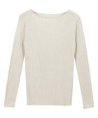 【ピエロ/Pierrot】の選べるネック綿混リブニット 人気、トレンドファッション・服の通販 founy(ファニー) ファッション Fashion レディースファッション Ladies' Fashion Online トップス・カットソー Tops/Tshirt ニット Knit Tops シンプル Simple プチプライス・低価格 Affordable リブニット Rib Knit エレガント 上品 Elegant thumbnail アイボリー|ID: prp329100004591492 ipo3291000000032589086