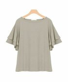 【ピエロ/Pierrot】の2typeデザインとろみ素材Tシャツ [Pierrot] 人気、トレンドファッション・服の通販 founy(ファニー) ファッション Fashion レディースファッション Ladies' Fashion Online トップス・カットソー Tops/Tshirt シャツ/ブラウス Shirts/Blouses ロング / Tシャツ T-Shirts ショルダー Shoulder スリーブ Sleeve とろみ Thickness デコルテ Decolletage ドロップ Drop フェミニン Feminine フレア Flare プチプライス・低価格 Affordable おすすめ Recommend エレガント 上品 Elegant thumbnail ブラウングレー|ID: prp329100004594437 ipo3291000000032637960