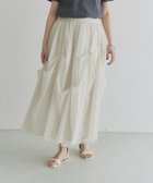 【ピエロ/Pierrot】のECLAM タックデザインチュールスカート 人気、トレンドファッション・服の通販 founy(ファニー) ファッション Fashion レディースファッション Fashion for Women スカート Skirts 送料無料 Free Shipping 2025年 2025 2025春夏・S/S Spring/Summer 2025 SS25 エアリー Airy Texture コンパクト Compact, Small Size チュール Tulip, Tulip Motif プチプライス・低価格 Affordable / Budget Price thumbnail 166cm / オフホワイト / M|ID: prp329100004602052 ipo3291000000032720736