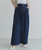 【ピエロ/Pierrot】のECLAM タックデザインデニムパンツ 人気、トレンドファッション・服の通販 founy(ファニー) ファッション Fashion レディースファッション Fashion for Women パンツ Pants & Trousers デニムパンツ・ジーンズ・美脚デニム Denim Jeans & Pants 送料無料 Free Shipping 2025年 2025 2025春夏・S/S Spring/Summer 2025 SS25 トレンド Trend, Trending Now フロント Front, Front Design プチプライス・低価格 Affordable / Budget Price リラックス Relax, Relaxed Fit ワイド Wide, Wide Fit thumbnail 166cm / インディゴ / M|ID: prp329100004602054 ipo3291000000032720755