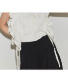 【ピエロ/Pierrot】の【一部予約】 ECLAM フリンジジャカードフリルべスト 人気、トレンドファッション・服の通販 founy(ファニー) ファッション Fashion レディースファッション Fashion for Women トップス・カットソー Cut & Sew Tops 送料無料 Free Shipping 2025年 2025 2025春夏・S/S Spring/Summer 2025 SS25 おすすめ Recommended / Our Picks シンプル Simple, Minimal セットアップ Set-Up, Coordinated Outfit ダウン Down, Puffer デニム Denim, Jeans Material フリル Frill, Ruffle フロント Front, Front Design プチプライス・低価格 Affordable / Budget Price リボン Ribbon, Bow エレガント 上品 Elegant 夏 Summer thumbnail [ECLAM] フリンジジャカードフリルべスト|ID: prp329100004602056 ipo3291000000032720765