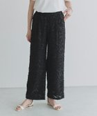 【ピエロ/Pierrot】のECLAM フリンジジャカードタックパンツ 人気、トレンドファッション・服の通販 founy(ファニー) ファッション Fashion レディースファッション Fashion for Women パンツ Pants & Trousers 送料無料 Free Shipping 2025年 2025 2025春夏・S/S Spring/Summer 2025 SS25 おすすめ Recommended / Our Picks シンプル Simple, Minimal ジャケット Jacket, Outerwear ストレート Straight, Straight Cut セットアップ Set-Up, Coordinated Outfit プチプライス・低価格 Affordable / Budget Price ポケット Pocket, Pocket Detail リラックス Relax, Relaxed Fit エレガント 上品 Elegant 夏 Summer thumbnail 166cm / ブラック / M|ID: prp329100004602058 ipo3291000000032720772