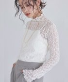 【ピエロ/Pierrot】のECLAM ストレッチレースロンT [ECLAM] ストレッチレースロンT|ID:prp329100004602071