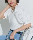【ピエロ/Pierrot】のフラワーコードレースブラウス 人気、トレンドファッション・服の通販 founy(ファニー) ファッション Fashion レディースファッション Fashion for Women トップス・カットソー Cut & Sew Tops シャツ・ブラウス・オフィスカジュアル Elegant Blouses & Button-Ups 2025年 2025 2025春夏・S/S Spring/Summer 2025 SS25 おすすめ Recommended / Our Picks スリーブ Sleeve, Long Sleeve / Short Sleeve デニム Denim, Jeans Material トレンド Trend, Trending Now プチプライス・低価格 Affordable / Budget Price レース Lace, Lace Fabric エレガント 上品 Elegant thumbnail フラワーコードレースブラウス|ID: prp329100004605052 ipo3291000000032775631