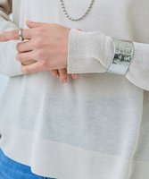 【ピエロ/Pierrot】のRASW ワイドテクスチャーバングル 人気、トレンドファッション・服の通販 founy(ファニー) ファッション Fashion レディースファッション Fashion for Women アクセサリー Fashion Accessories コーティング Coating, Coated Finish シェイプ Shape, Slim Fit シルバー Silver, Metallic Silver フォルム Silhouette, Form プチプライス・低価格 Affordable / Budget Price モダン Modern, Contemporary ワイド Wide, Wide Fit エレガント 上品 Elegant |ID:prp329100004610062