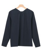【ピエロ/Pierrot】の2wayハイネックリボンブラウス 人気、トレンドファッション・服の通販 founy(ファニー) ファッション Fashion レディースファッション Fashion for Women トップス・カットソー Cut & Sew Tops シャツ・ブラウス・オフィスカジュアル Elegant Blouses & Button-Ups カフス Cuff Design シンプル Simple, Minimal スリーブ Sleeve, Long Sleeve / Short Sleeve ドット Polka Dot, Dot Pattern フェミニン Feminine, Girly プチプライス・低価格 Affordable / Budget Price リボン Ribbon, Bow 無地 Plain, Solid Color thumbnail 無地/ネイビー|ID: prp329100004610064 ipo3291000000032979489