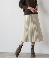 【ピエロ/Pierrot】のスエードタッチプリーツスカート 人気、トレンドファッション・服の通販 founy(ファニー) ファッション Fashion レディースファッション Fashion for Women スカート Skirts プリーツスカート / 上品フェミニンスタイル Pleated Skirts トレンド Trend, Trending Now プチプライス・低価格 Affordable / Budget Price プリーツ Pleats, Pleated エレガント 上品 Elegant |ID:prp329100004610065