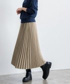 【ピエロ/Pierrot】のスエードタッチプリーツスカート 人気、トレンドファッション・服の通販 founy(ファニー) ファッション Fashion レディースファッション Fashion for Women スカート Skirts プリーツスカート / 上品フェミニンスタイル Pleated Skirts トレンド Trend, Trending Now プチプライス・低価格 Affordable / Budget Price プリーツ Pleats, Pleated エレガント 上品 Elegant thumbnail グレージュ|ID: prp329100004610065 ipo3291000000032979502