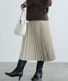 【ピエロ/Pierrot】のスエードタッチプリーツスカート 人気、トレンドファッション・服の通販 founy(ファニー) ファッション Fashion レディースファッション Fashion for Women スカート Skirts プリーツスカート / 上品フェミニンスタイル Pleated Skirts トレンド Trend, Trending Now プチプライス・低価格 Affordable / Budget Price プリーツ Pleats, Pleated エレガント 上品 Elegant thumbnail ライトグレージュ|ID: prp329100004610065 ipo3291000000032979503
