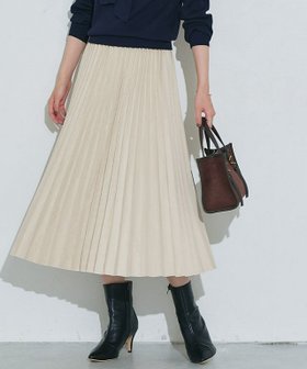 【ピエロ/Pierrot】 スエードタッチプリーツスカート人気、トレンドファッション・服の通販 founy(ファニー) ファッション Fashion レディースファッション Fashion for Women スカート Skirts プリーツスカート / 上品フェミニンスタイル Pleated Skirts 送料無料 Free Shipping トレンド Trend, Trending Now プチプライス・低価格 Affordable / Budget Price プリーツ Pleats, Pleated エレガント 上品 Elegant |ID:prp329100004610065