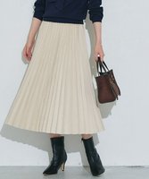 【ピエロ/Pierrot】のスエードタッチプリーツスカート 人気、トレンドファッション・服の通販 founy(ファニー) ファッション Fashion レディースファッション Fashion for Women スカート Skirts プリーツスカート / 上品フェミニンスタイル Pleated Skirts 送料無料 Free Shipping トレンド Trend, Trending Now プチプライス・低価格 Affordable / Budget Price プリーツ Pleats, Pleated エレガント 上品 Elegant |ID:prp329100004610065
