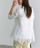 【ピエロ/Pierrot】のティアードチュールドッキングプルオーバー 人気、トレンドファッション・服の通販 founy(ファニー) ファッション Fashion レディースファッション Fashion for Women トップス・カットソー Cut & Sew Tops カジュアルプルオーバー・ニットトップス Pullovers & Knit Tops / Casual Pullovers 2025年 2025 2025春夏・S/S Spring/Summer 2025 SS25 シンプル Simple, Minimal チュール Tulip, Tulip Motif ドッキング Docking, Mixed Material プチプライス・低価格 Affordable / Budget Price thumbnail 166cm / オフホワイト / M|ID: prp329100004611699 ipo3291000000033003917