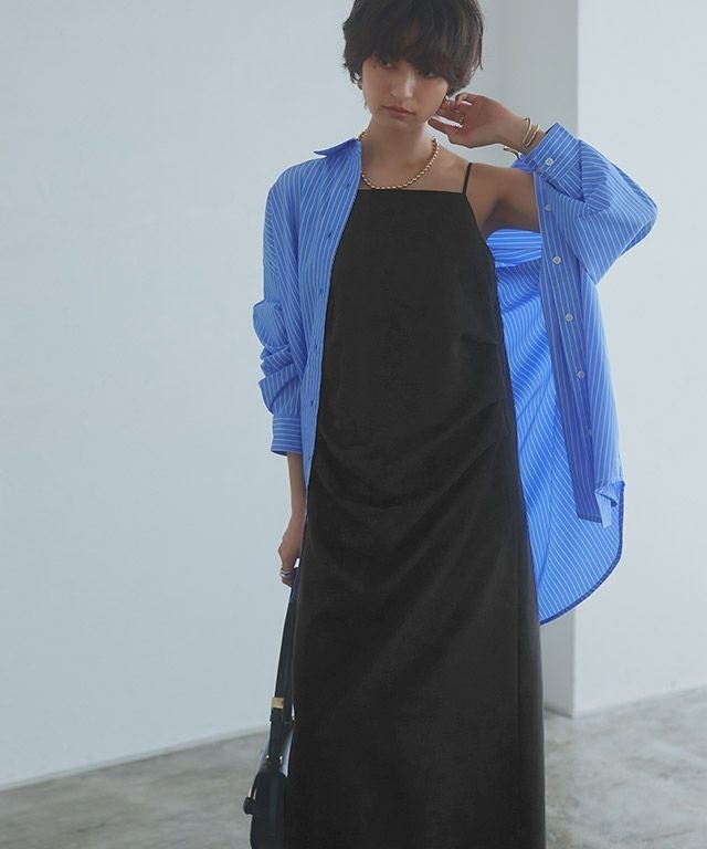 【ピエロ/Pierrot】のRASW ドレープタックキャミワンピース インテリア・キッズ・メンズ・レディースファッション・服の通販 founy(ファニー) https://founy.com/ ファッション Fashion レディースファッション Fashion for Women ワンピース Dresses キャミソールワンピース Camisole Dresses シンプル Simple, Minimal ツイル Twist, Twisted Detail ドレープ Drape, Draping Fabric プチプライス・低価格 Affordable / Budget Price ラップ Wrap, Wrap Design |ID: prp329100004620387 ipo3291000000033143301