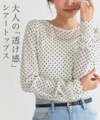 【ピエロ/Pierrot】の柄が選べるロングスリーブシアーカットソー 柄が選べるロングスリーブシアーカットソー|ID: prp329100004626684 ipo3291000000036296424