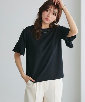 【ピエロ/Pierrot】 チューリップスリーブTブラウス人気、トレンドファッション・服の通販 founy(ファニー) ファッション Fashion レディースファッション Fashion for Women トップス・カットソー Cut & Sew Tops シャツ・ブラウス・オフィスカジュアル Elegant Blouses & Button-Ups カットソー Cut and Sewn Top ジョーゼット Georgette, Semi-Sheer Fabric スリーブ Sleeve, Long Sleeve / Short Sleeve チューリップ Tube, Tube Top プチプライス・低価格 Affordable / Budget Price |ID:prp329100004631022