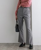 【ピエロ/Pierrot】の【アウトレットSALE!】ウールタッチセミフレアパンツ 杢グレー|ID: prp329100004631828 ipo3291000000033332839