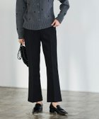 【ピエロ/Pierrot】の【アウトレットSALE!】ウールタッチセミフレアパンツ ブラック|ID: prp329100004631828 ipo3291000000035589678