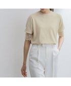 【ピエロ/Pierrot】の【アウトレットSALE!】レースドッキングパフニット アイボリー|ID: prp329100004631833 ipo3291000000033332869