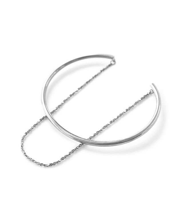 【ピエロ/Pierrot】のチェーンドッキングバングル [Pierrot] インテリア・キッズ・メンズ・レディースファッション・服の通販 founy(ファニー) 　ファッション　Fashion　レディースファッション　Fashion for Women　アクセサリー　Fashion Accessories　コーティング　Coating, Coated Finish　シルバー　Silver, Metallic Silver　シンプル　Simple, Minimal　チェーン　Chain, Chain Strap　ドッキング　Docking, Mixed Material　バングル　Bangle, Bracelet　ブレスレット　Bracelet, Wristband　プチプライス・低価格　Affordable / Budget Price　シルバー|ID: prp329100004631913 ipo3291000000033333377