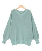 【ピエロ/Pierrot】の【アウトレットSALE!】リネンタッチ2wayルーズニット ミント|ID: prp329100004631946 ipo3291000000033333583