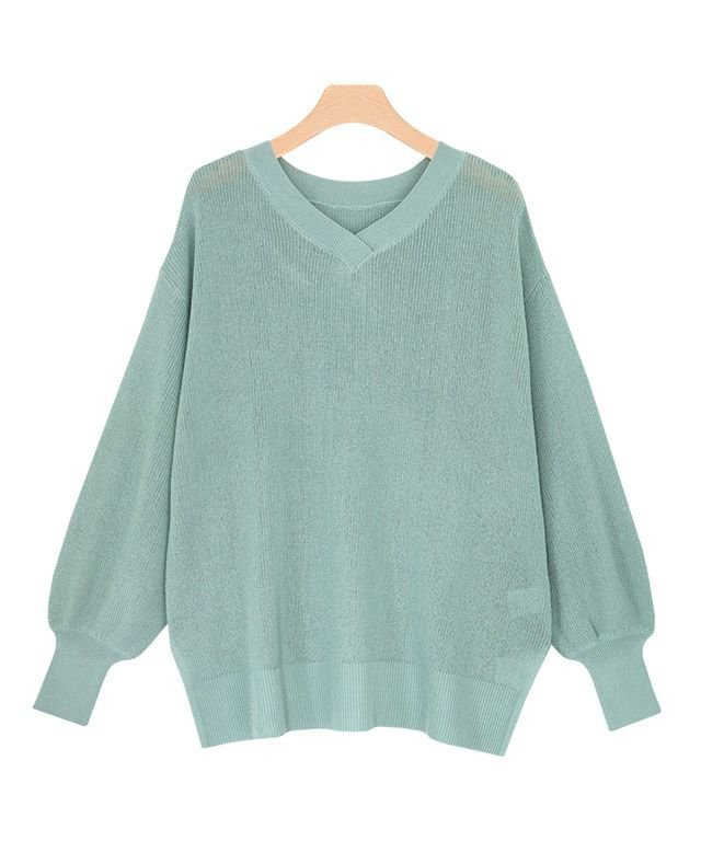 【ピエロ/Pierrot】の【アウトレットSALE!】リネンタッチ2wayルーズニット インテリア・キッズ・メンズ・レディースファッション・服の通販 founy(ファニー) 　ファッション　Fashion　レディースファッション　Fashion for Women　トップス・カットソー　Cut & Sew Tops　ニット　Knit Tops & Sweaters　アウトレット　Outlet / Clearance　プチプライス・低価格　Affordable / Budget Price　ラウンド　Round, Round Neck　ルーズ　Loose, Oversized　エレガント 上品　Elegant　夏　Summer　ミント|ID: prp329100004631946 ipo3291000000033333583