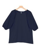 【ピエロ/Pierrot】のパフスリーブTシャツ ネイビー|ID: prp329100004631948 ipo3291000000033333593