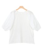 【ピエロ/Pierrot】のパフスリーブTシャツ オフホワイト|ID: prp329100004631948 ipo3291000000033333595