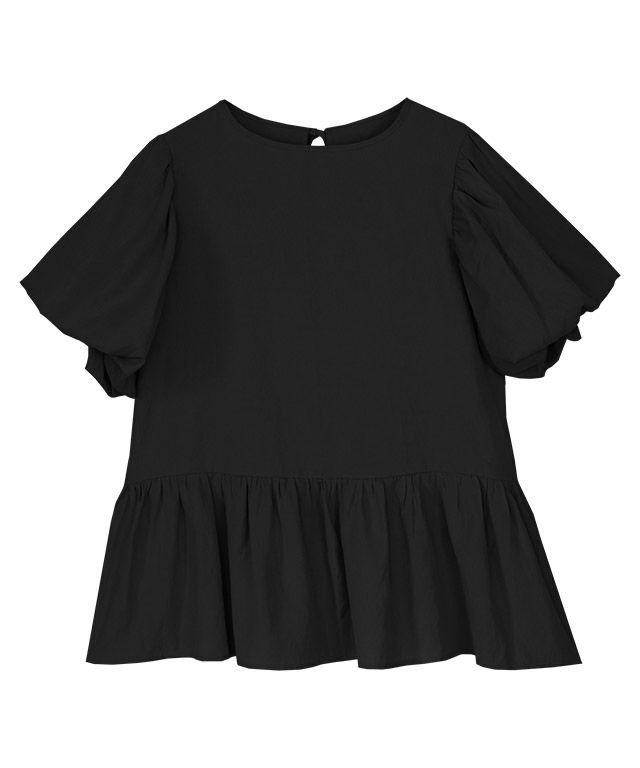 【ピエロ/Pierrot】のパフスリーブフリルブラウス インテリア・キッズ・メンズ・レディースファッション・服の通販 founy(ファニー) https://founy.com/ ファッション Fashion レディースファッション Fashion for Women トップス・カットソー Cut & Sew Tops シャツ・ブラウス・オフィスカジュアル Elegant Blouses & Button-Ups シンプル Simple, Minimal スリーブ Sleeve, Long Sleeve / Short Sleeve トレンド Trend, Trending Now フリル Frill, Ruffle プチプライス・低価格 Affordable / Budget Price |ID: prp329100004631960 ipo3291000000033333654