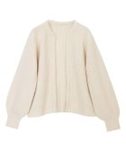 【ピエロ/Pierrot】の【アウトレットSALE!】パールカーディガン アイボリー|ID: prp329100004631987 ipo3291000000033333880