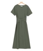 【ピエロ/Pierrot】のリネン風サッシュベルト付きワンピース 人気、トレンドファッション・服の通販 founy(ファニー) ファッション Fashion レディースファッション Fashion for Women ワンピース Dresses ベルト&ウエストマーク Belts & Waist Accessories シンプル Simple, Minimal プチプライス・低価格 Affordable / Budget Price リネン Linen, Linen Fabric ルーズ Loose, Oversized thumbnail カーキ|ID: prp329100004631997 ipo3291000000036071642